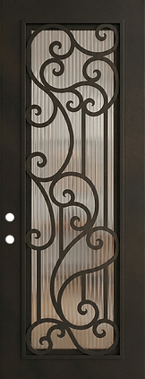 Janeva 35-3/4 by 95 aluminum replacement entry door