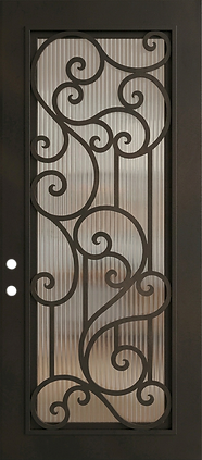 Janeva 41-3/4 by 95 aluminum replacement entry door