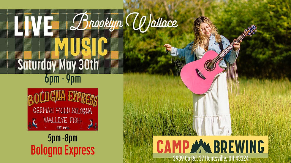 Live Music w/ Brooklyn Wallace & Bologna Express food truck