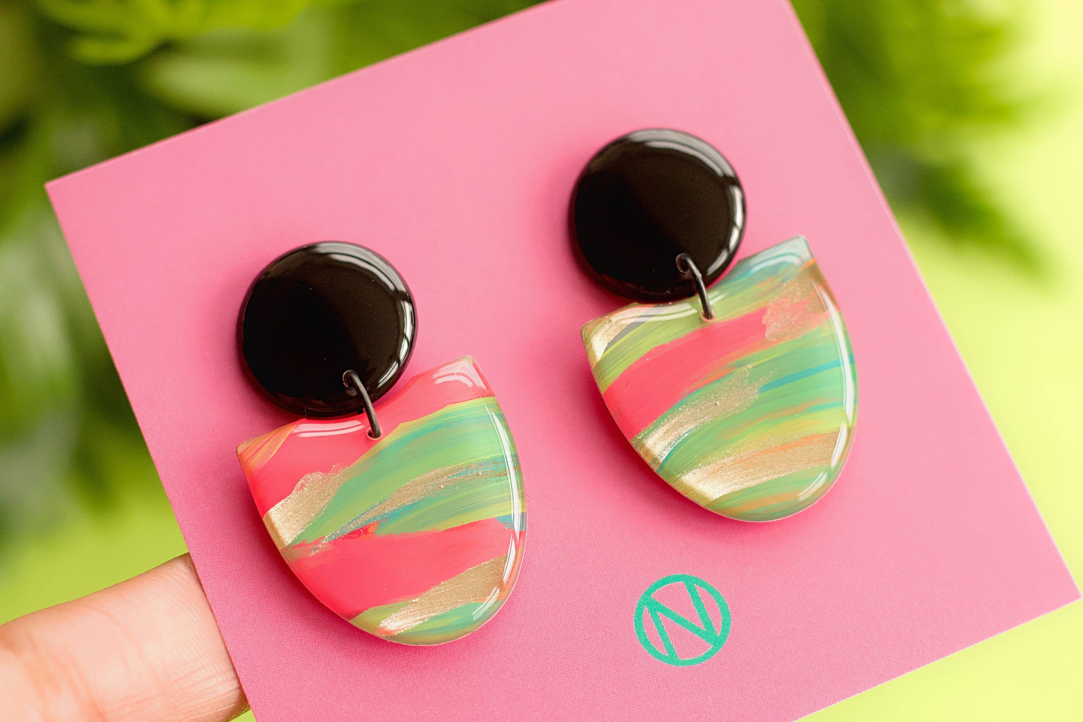 Boucles d'oreilles de la Créatrice irlandaise NAOI