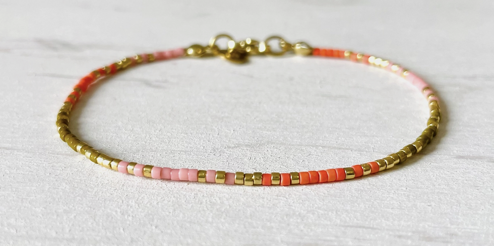 bracelet perle miyuki Atelline Muret