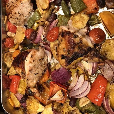 Greek Sheet Pan Chicken