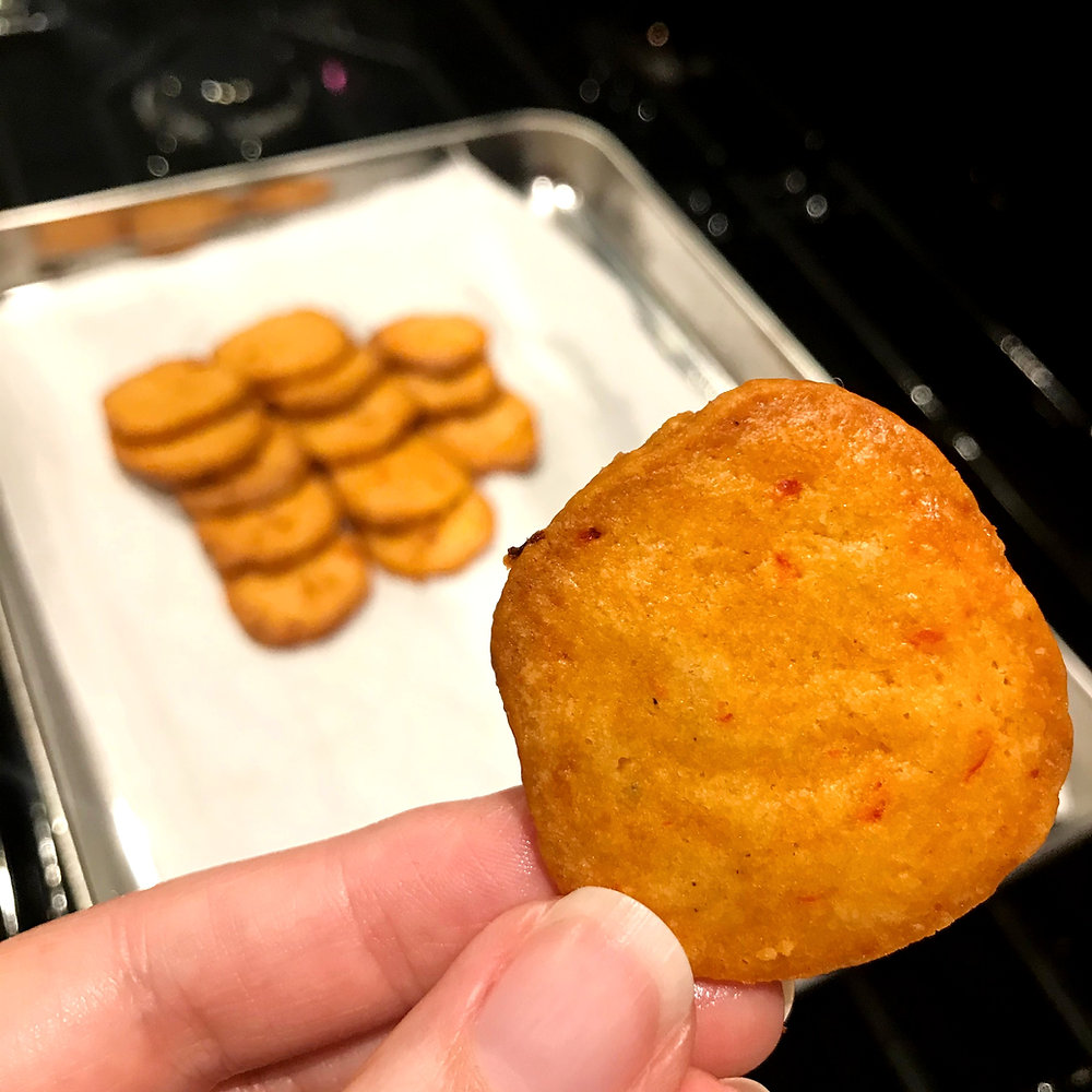 Pimento Cheese Crispsa Pinterest recipe trial