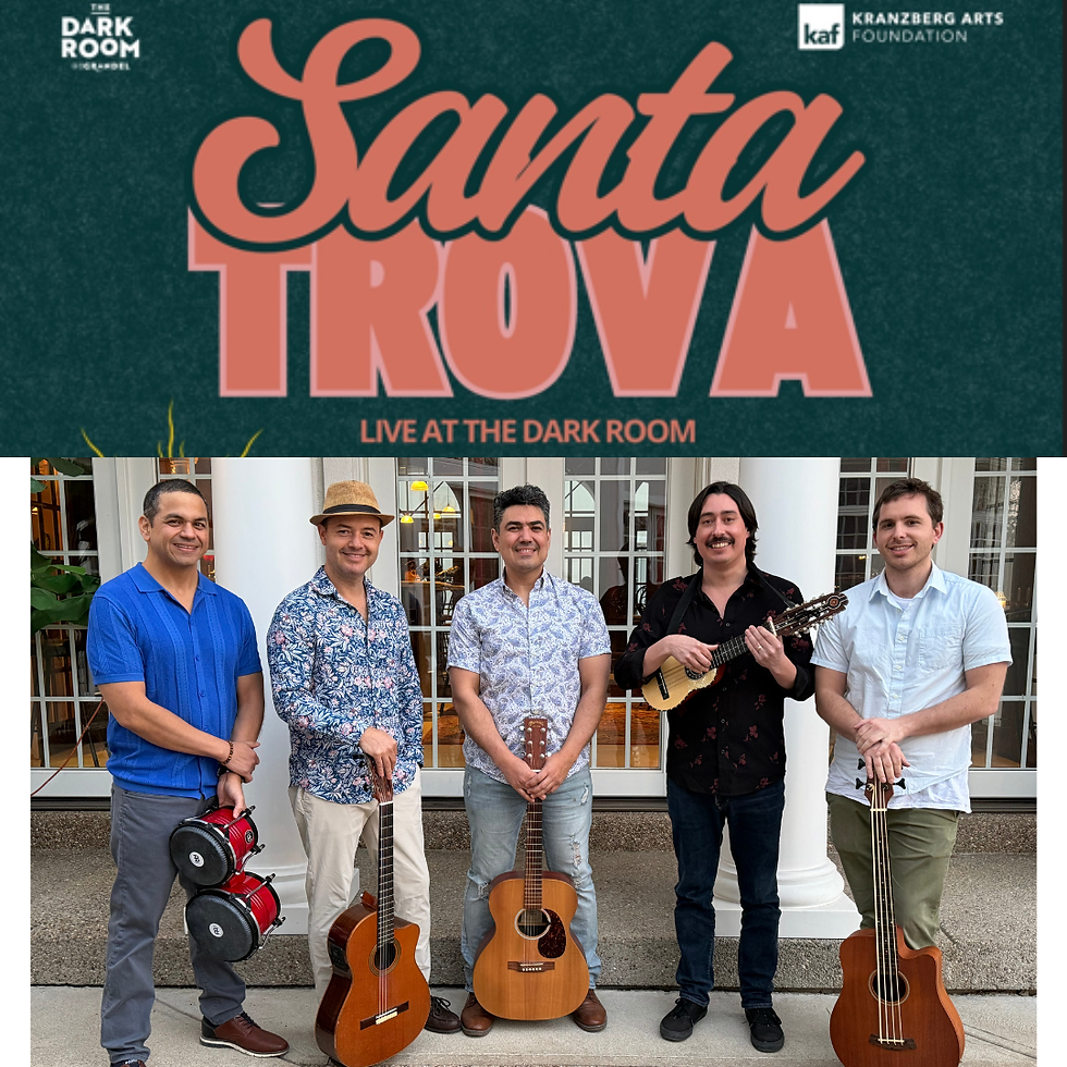 Santa Trova at the Dark Room