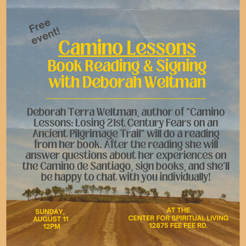 Camino Lessons Book Reading