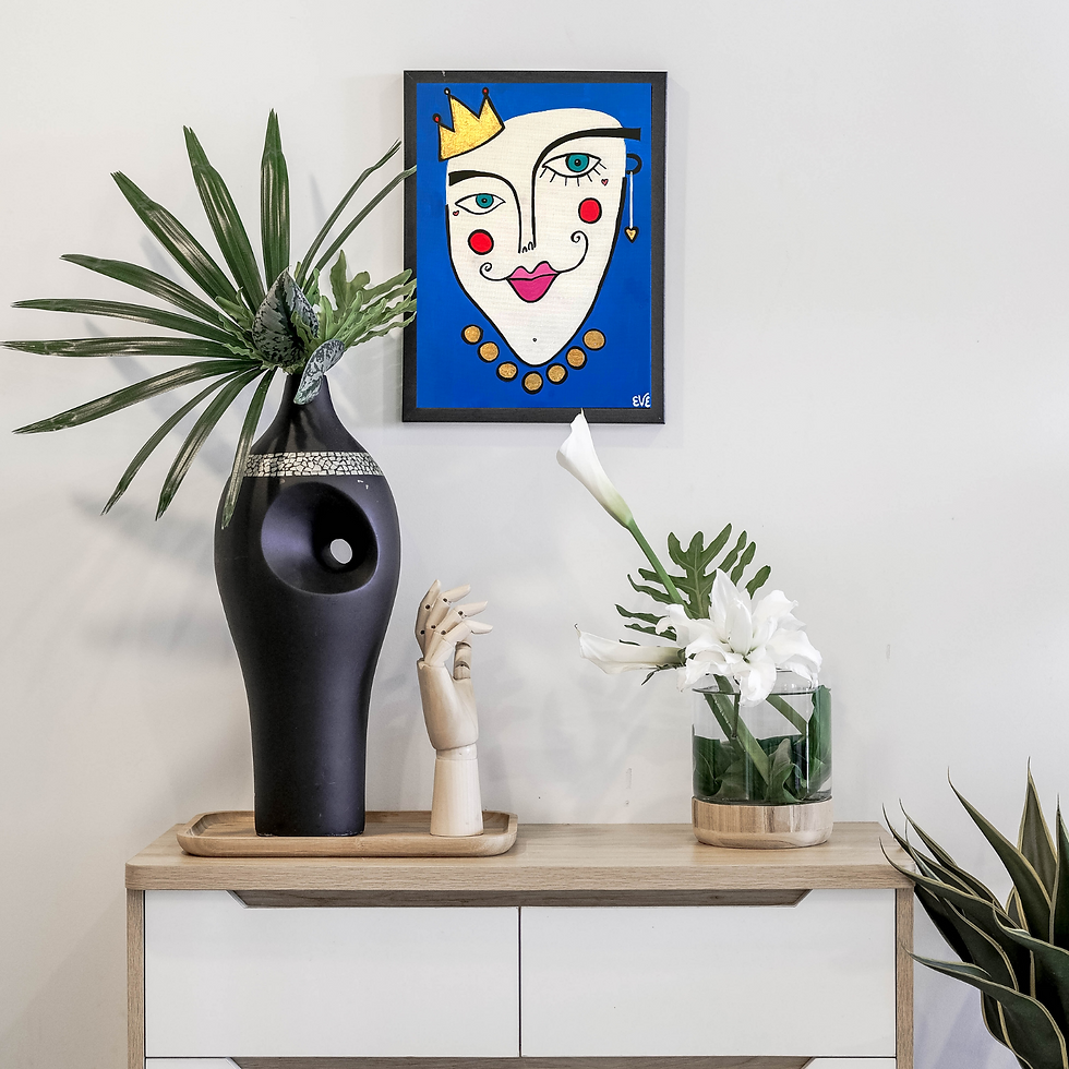 Thumbnail: Queen of Hearts 9x12"