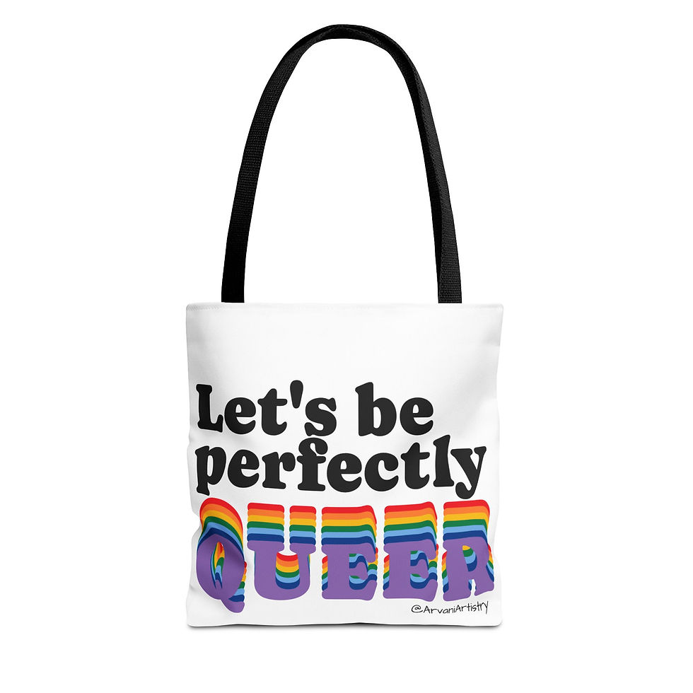 Thumbnail: Perfectly Queer | Tote Bag (AOP)