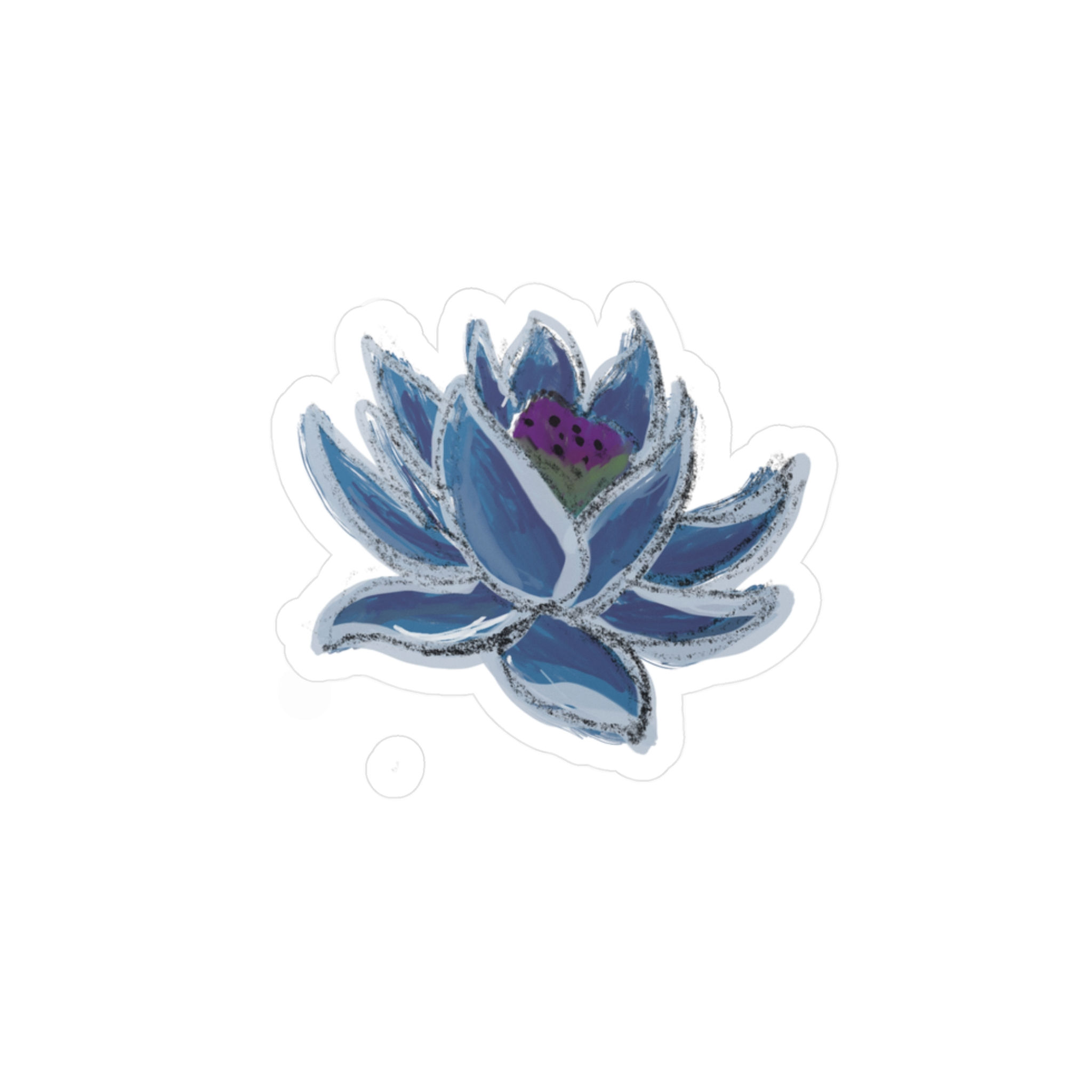 Magic Flower, Kiss-Cut Vinyl Decals