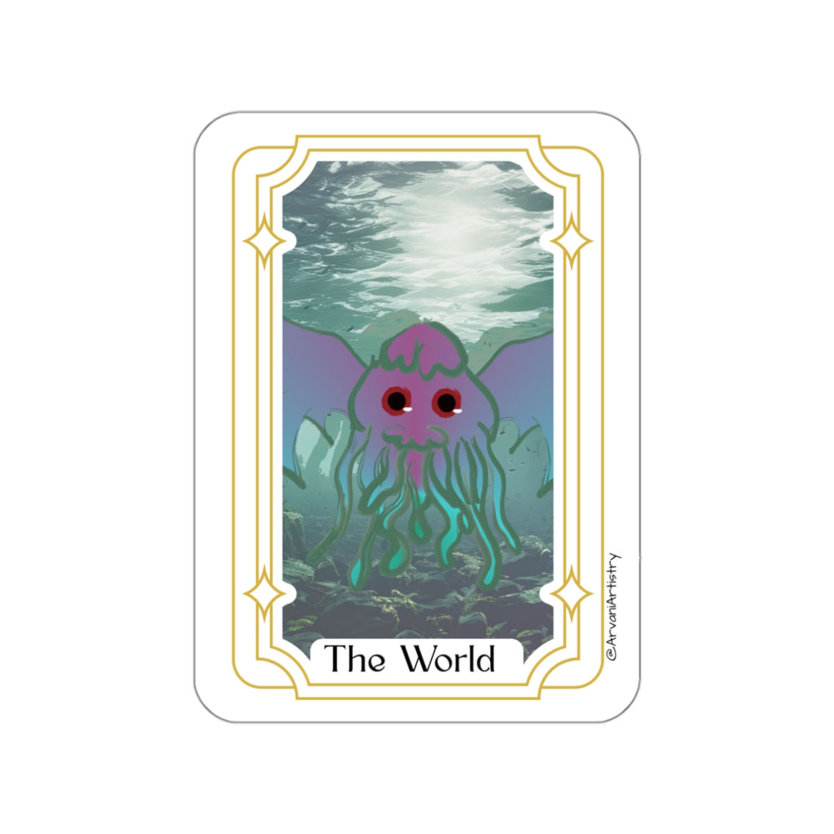 The World Tarot | Vinyl Decal