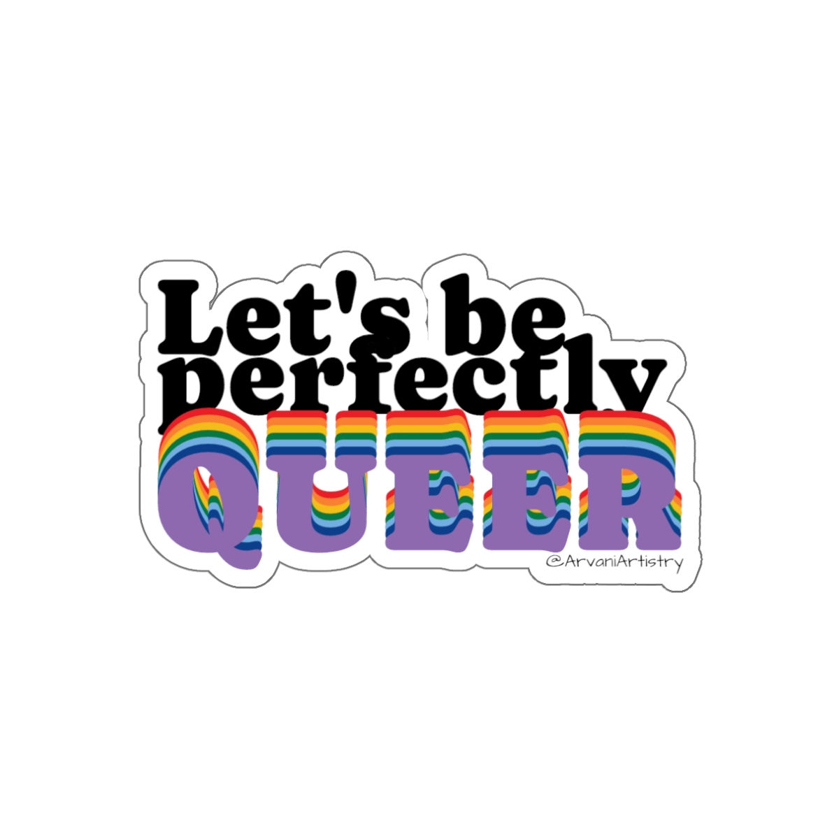 Perfectly Queer | Vinyl Decal