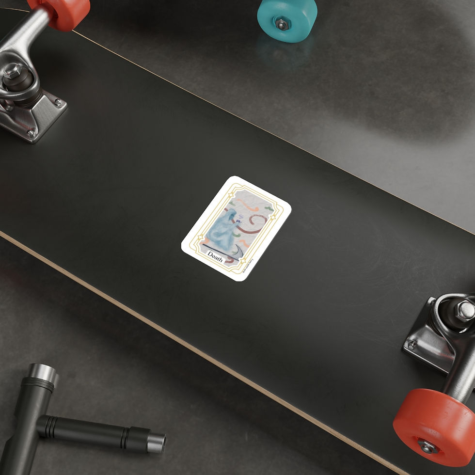 Thumbnail: Death Tarot | Vinyl Decal