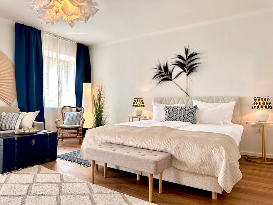 Seeblick aus einem Superior-Zimmer im Strandhotel Kärntnerhof
