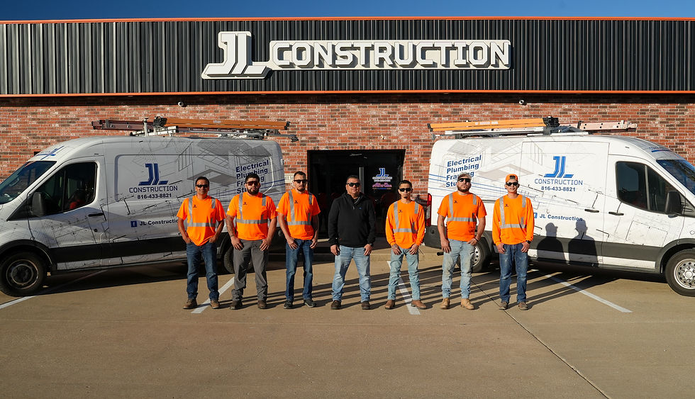 JL Construction General Contractor team ready for your next construction project.