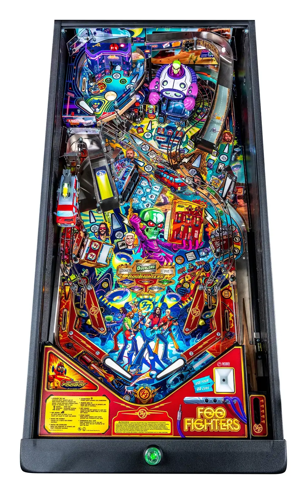 Miniature : Flipper Foo Fighters Premium Stern Pinball