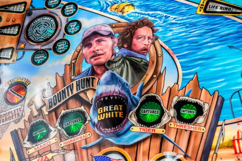 Miniature : Flipper Jaws Limited Edition Stern Pinball