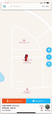GPS Tracking App