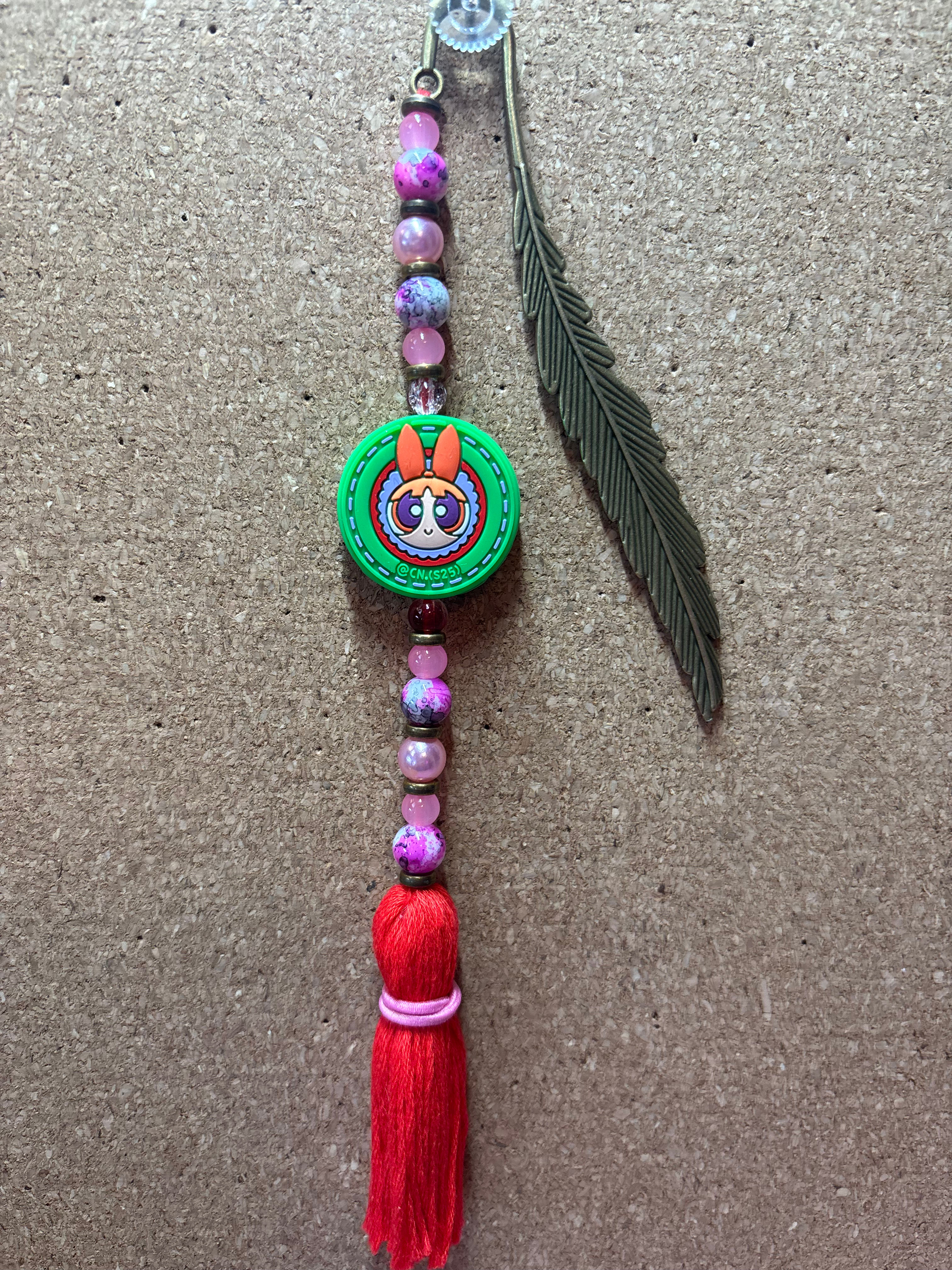 Blossom Beaded Bookmark