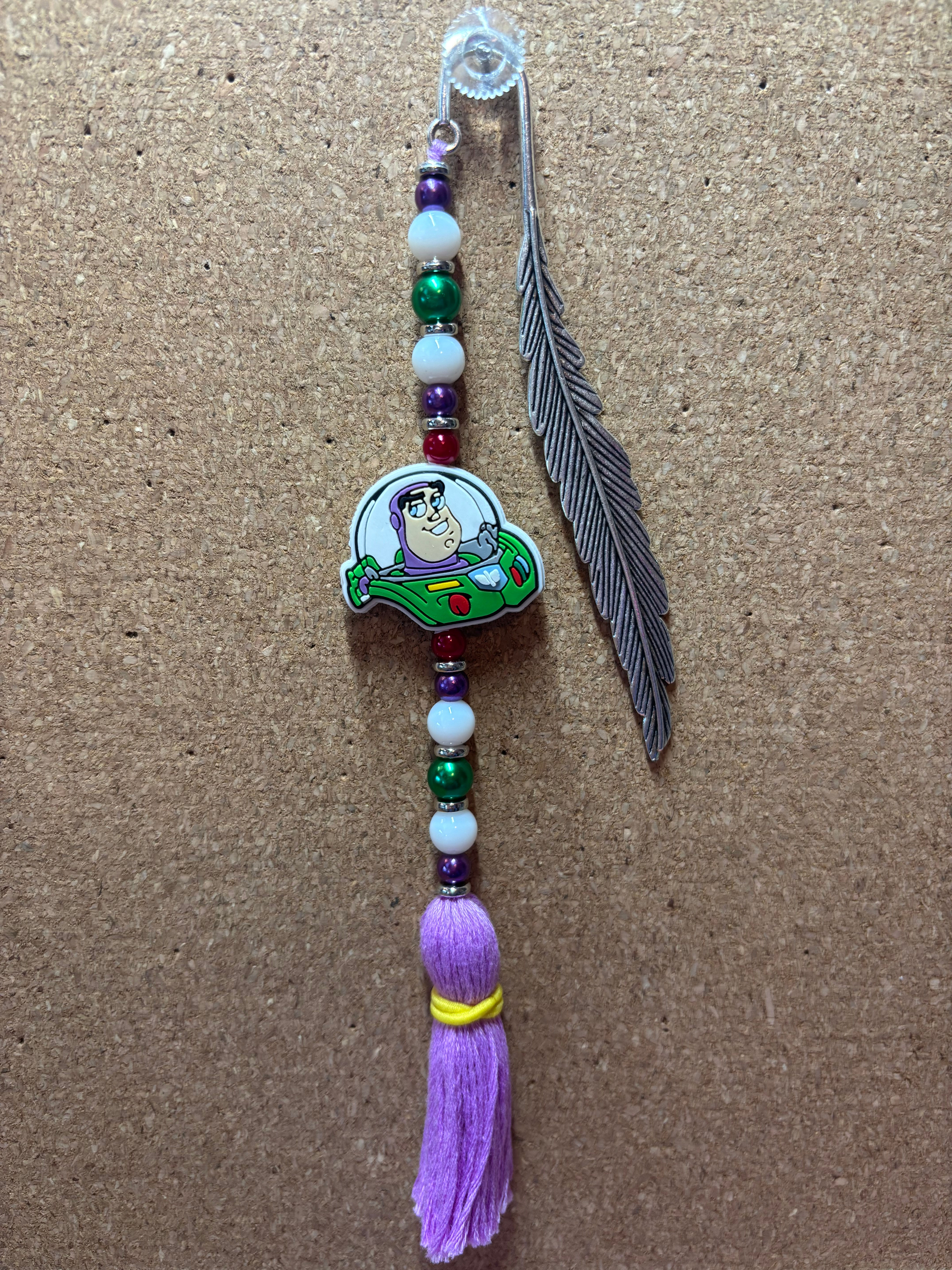 Buzz Lightyear Beaded Bookmark
