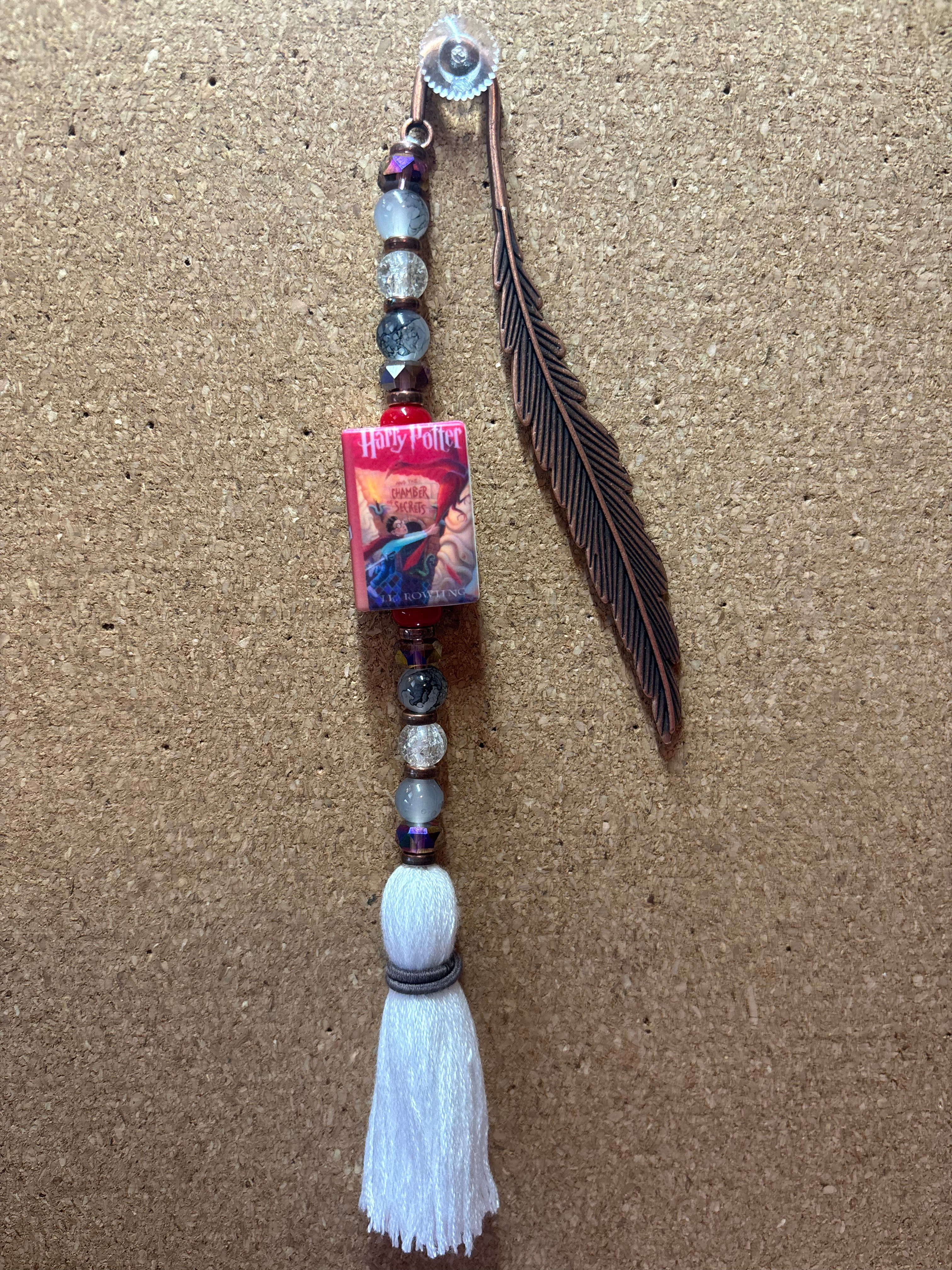 Chamber of Secrets Beaded Bookmark