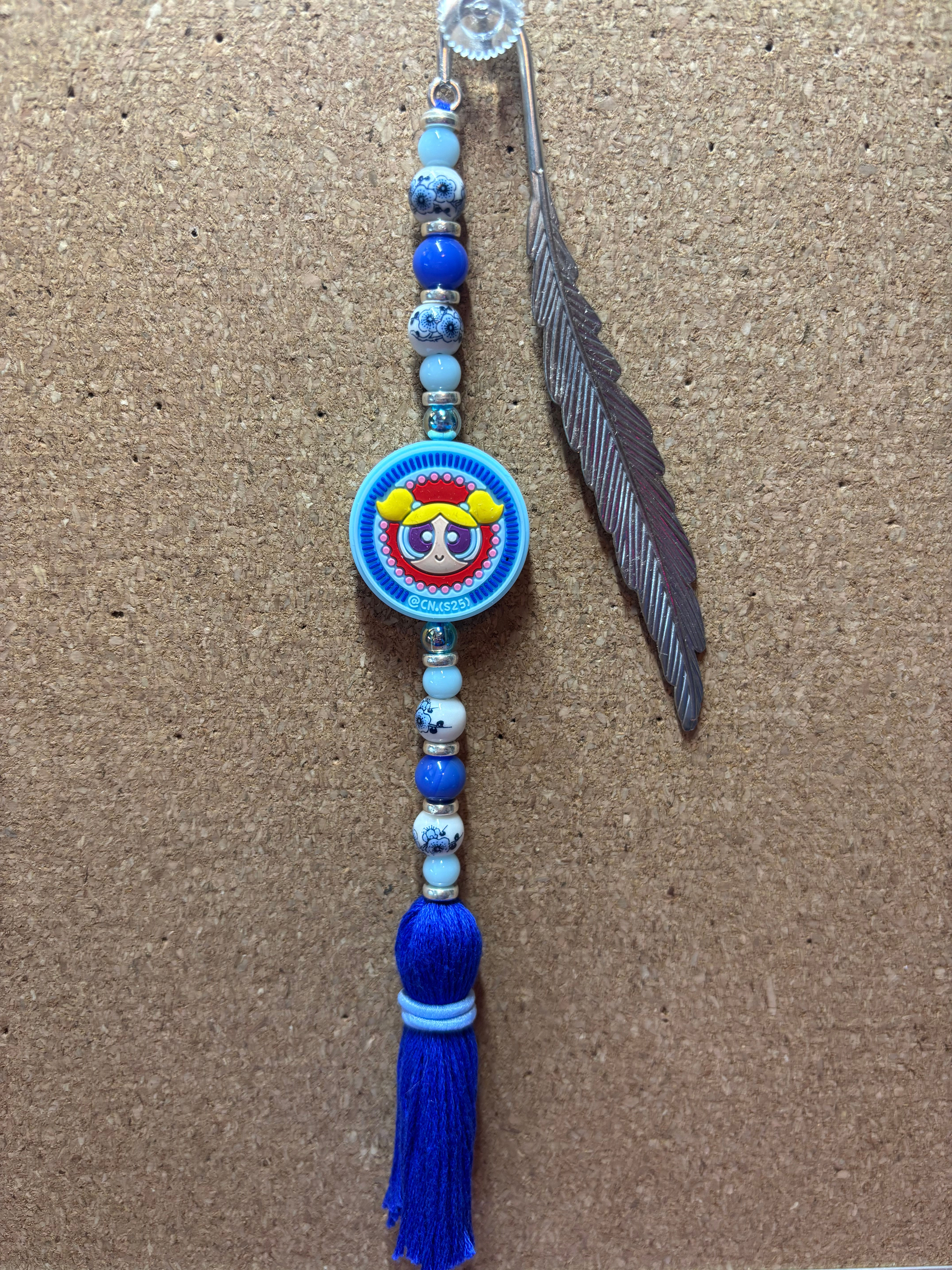 Bubbles Beaded Bookmark