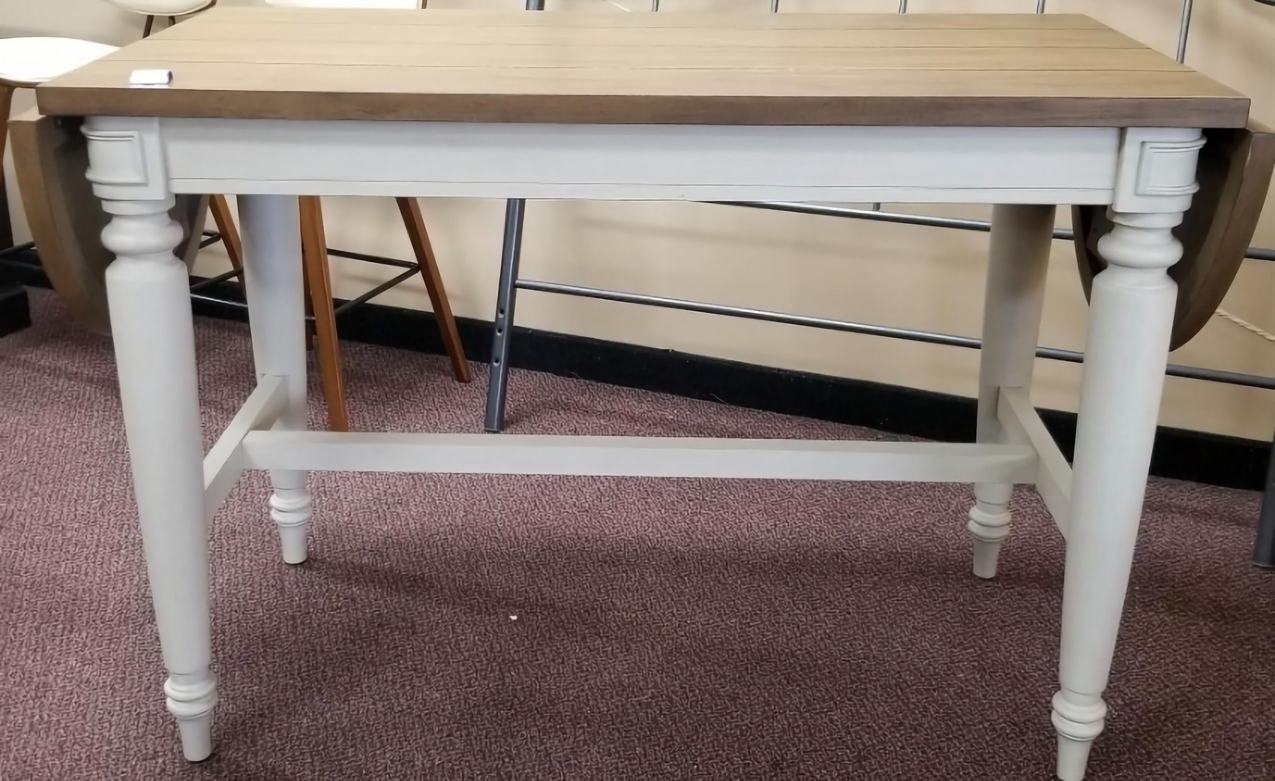 Klausner Drop Leaf Counter Table