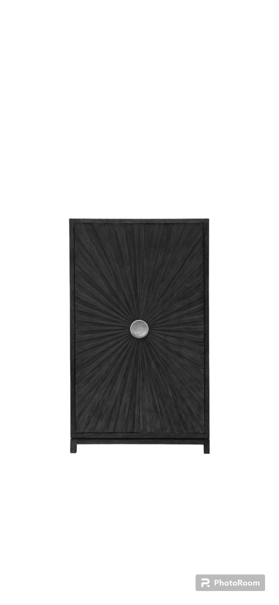 Klaussner 2 Door Armoire in Black