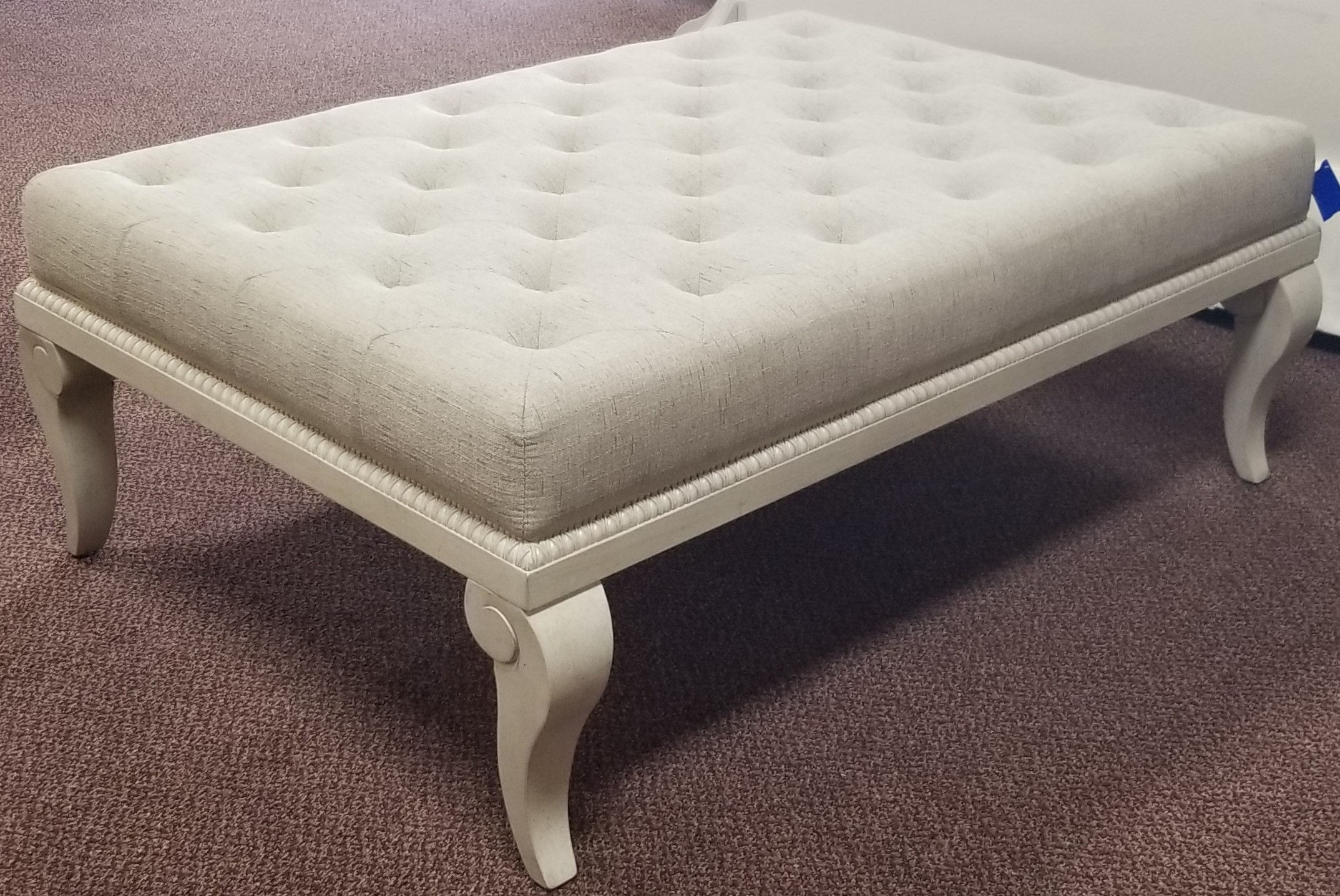 Klausner Large Upholstered Ottoman