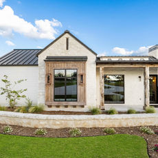 Custom home in Boerne, Texas with limestone walls sealed with Eco-Seal Heavy-Exposure