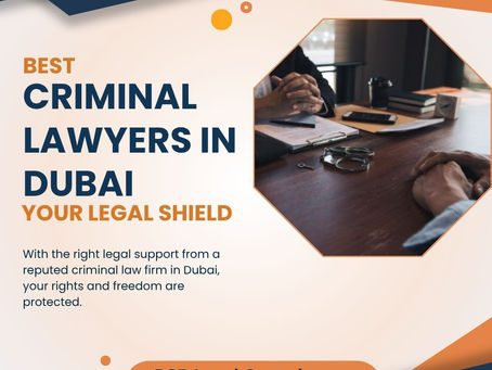 Best Criminal Lawyers in Dubai: Your Legal Shield