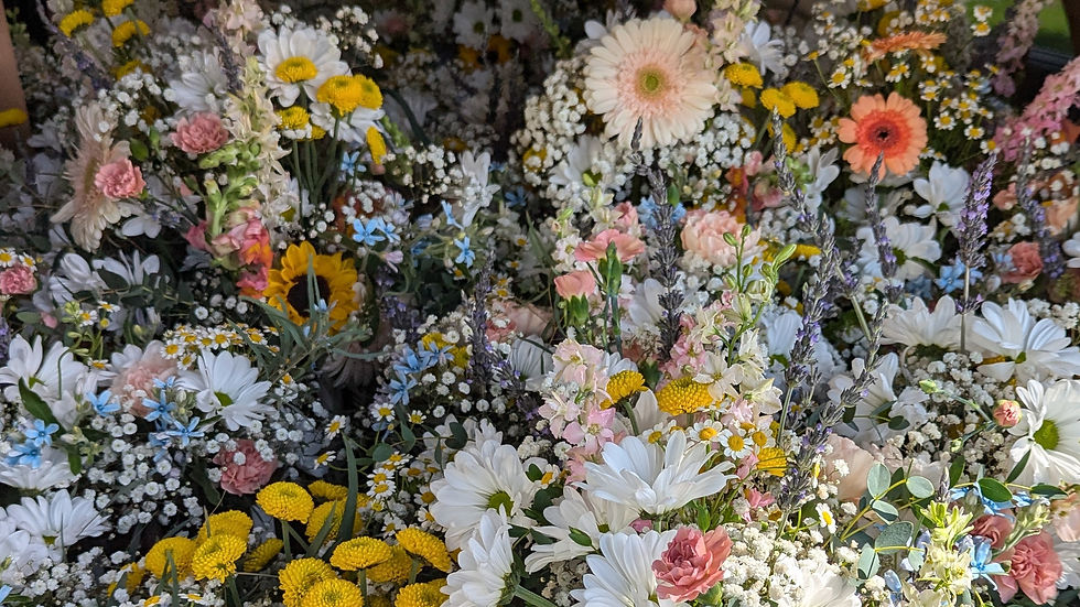 Wildflower wedding transport flowers.jpeg