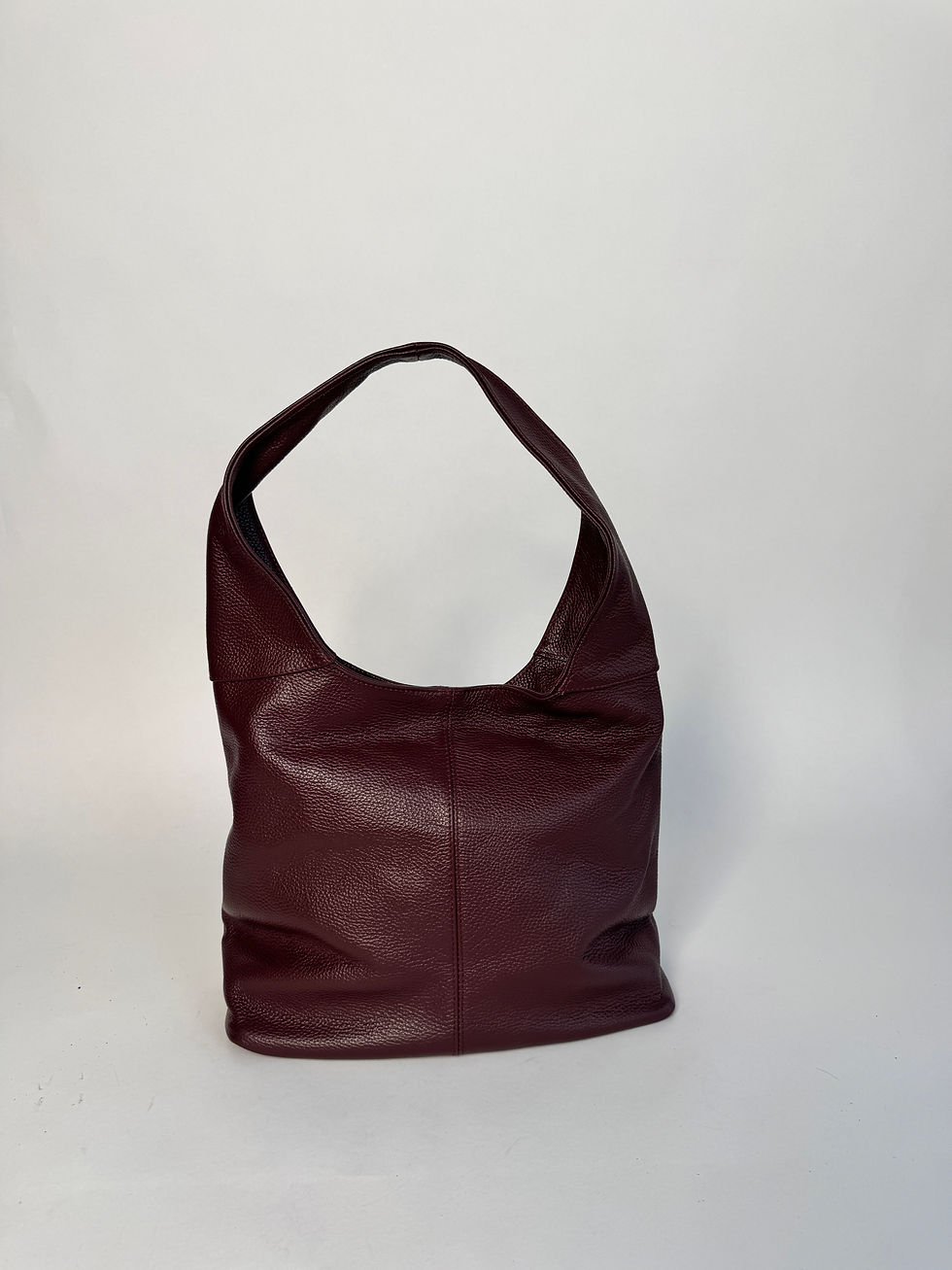 Miniatura: Riccione — Italian Leather Hobo Bag