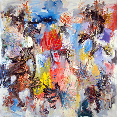 42 Puck's dance 2009 78 x 78 oil.jpg