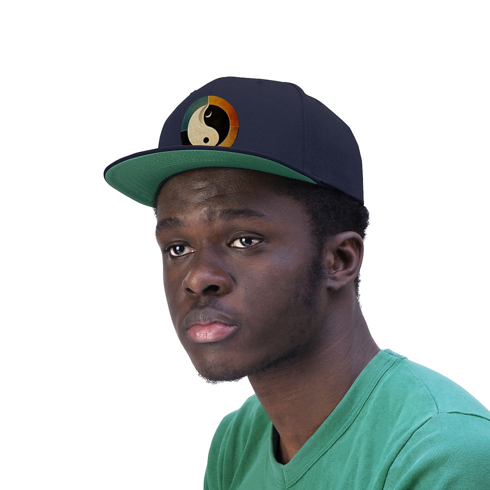 Thumbnail: TTO Unisex Flat Bill Hat