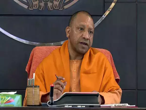 UP Chief Minister Adityanath launches a solar-powered boat at the Saryu River on Ramotsav 2024.