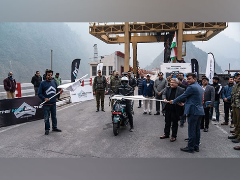 The Nex Big Thing e-scooter from Ampere sets out a voyage from Kashmir to Kanyakumari.
