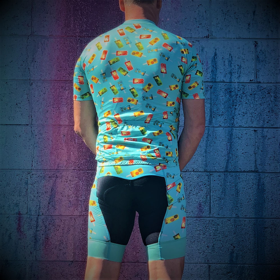 Thumbnail: Popsicle PRO Bib Shorts - BLUE