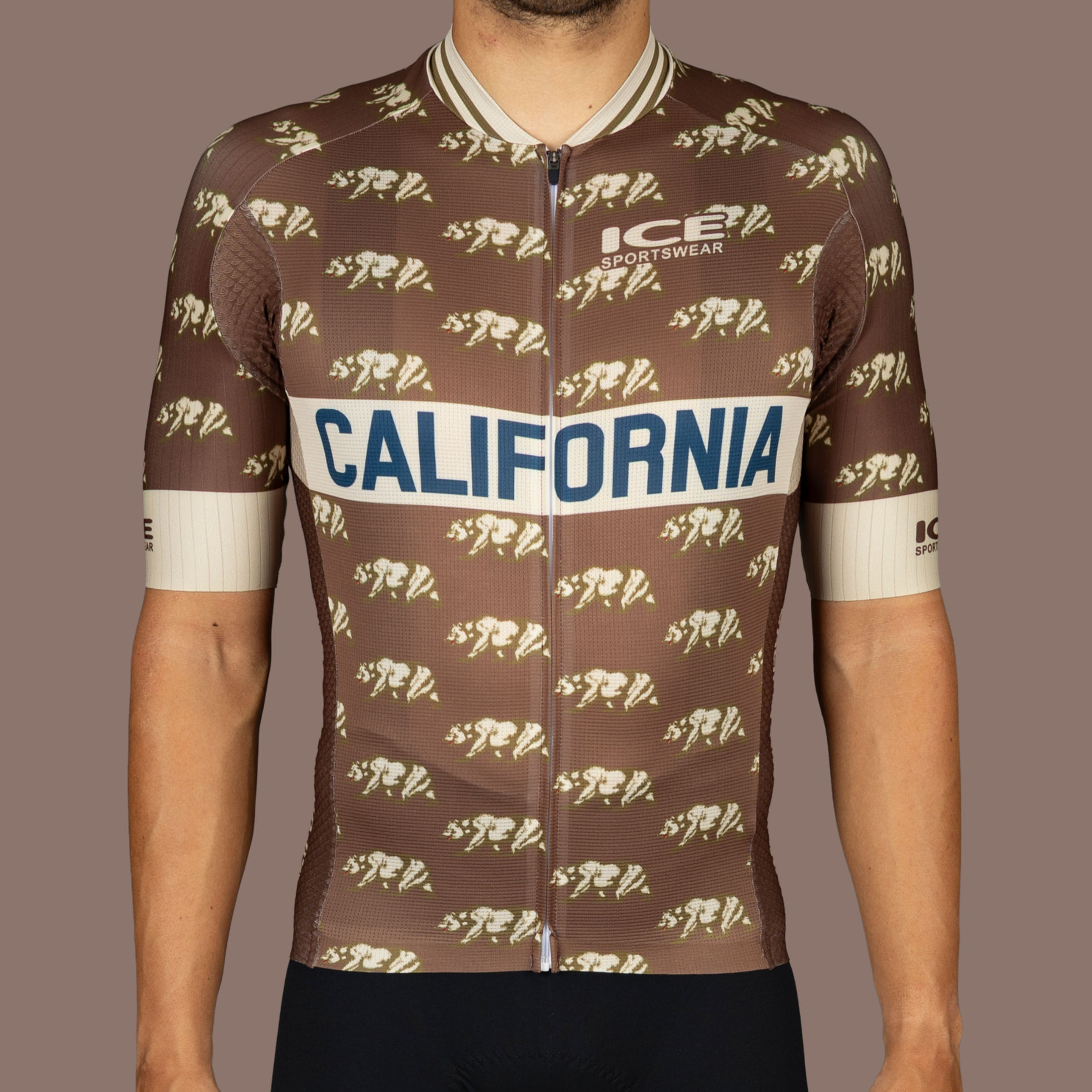 CA Bear Men's Pro Jersey - BURNT GLOW