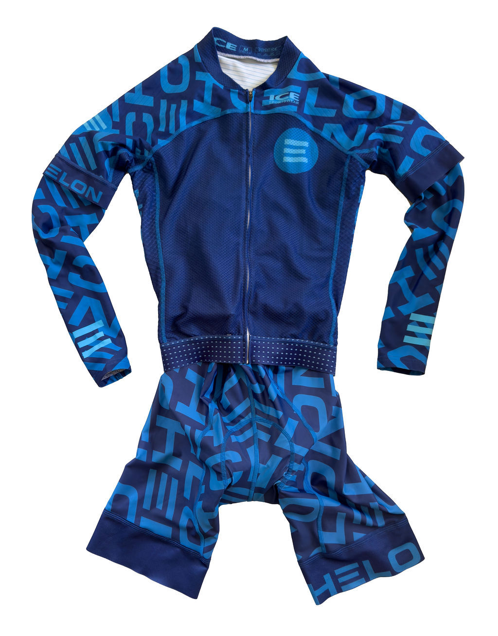 ECHELON '25 Aero jersey & Pro bib shorts ONLY - BLUE PRINT