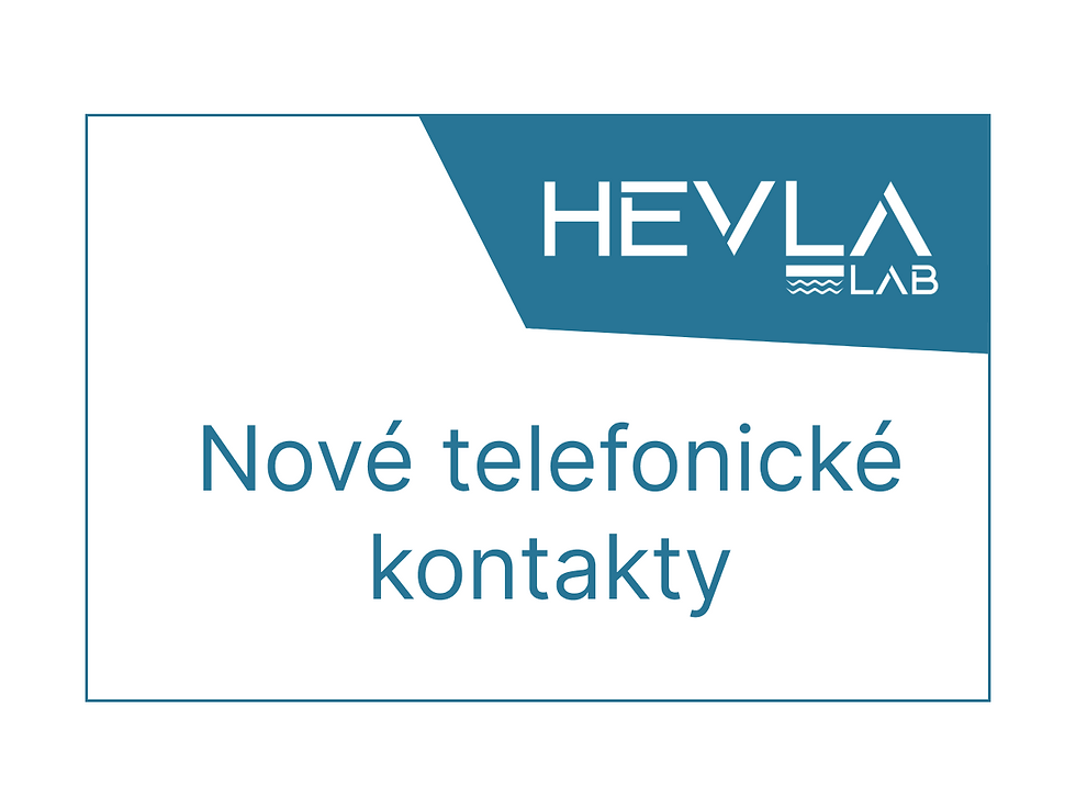 Nové telefonické kontakty
