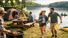 Outdoor Geburtstag am See: aktiv feiern