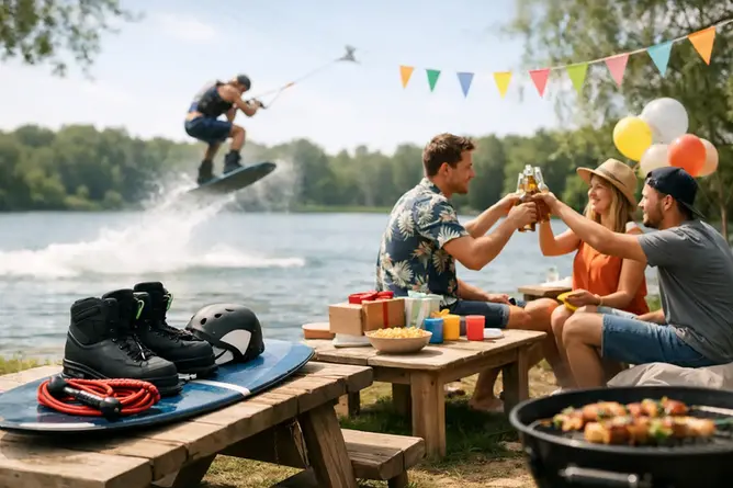 Outdoor Geburtstag mit Wakeboarden planen