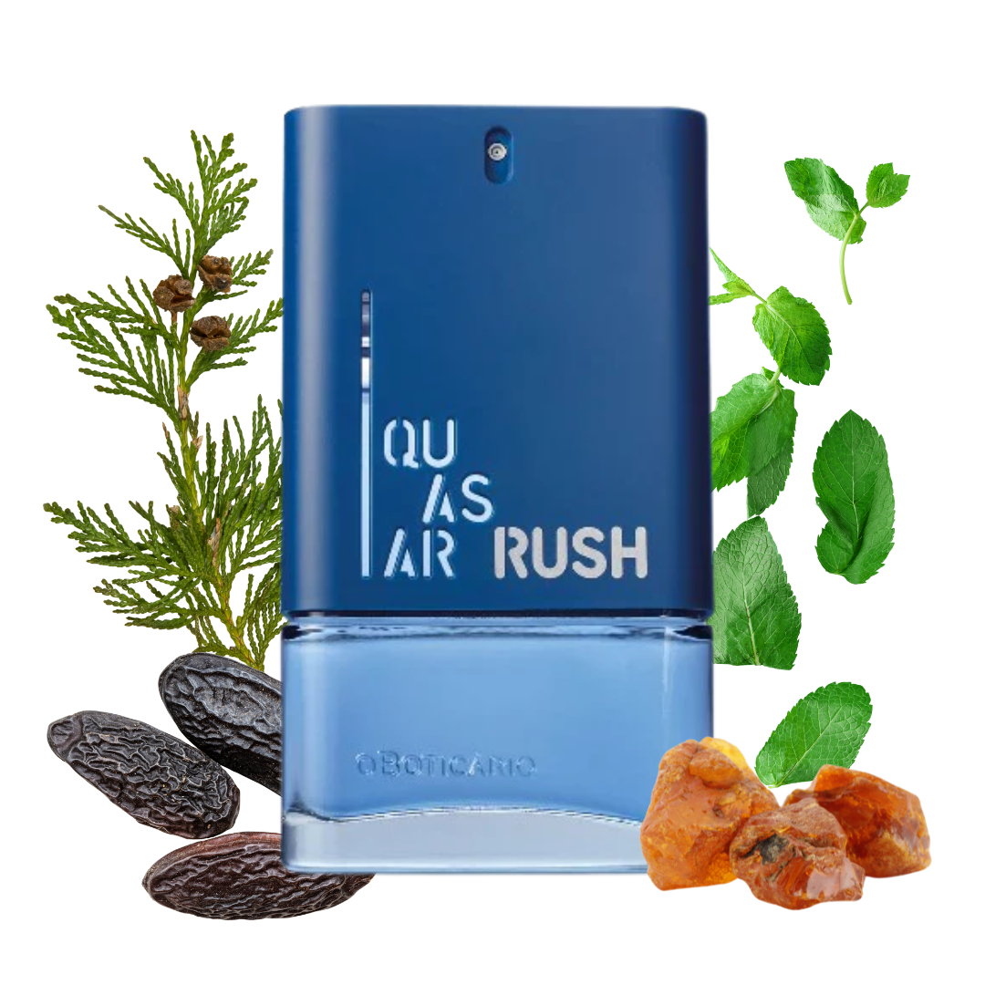 Quasar Rush Eau de Toilette Masculino -  O Boticário