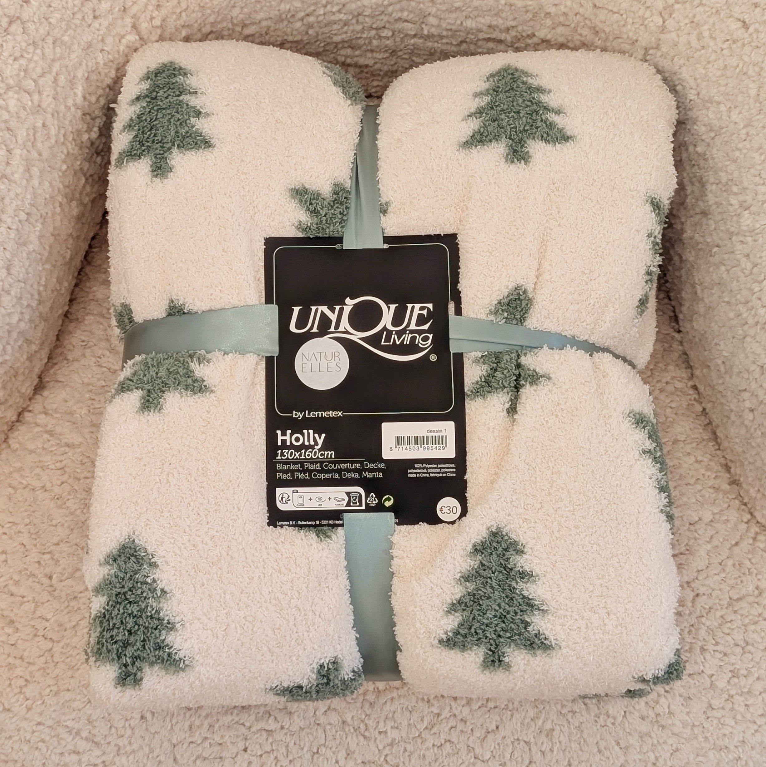 Fleece deken 'Holly'