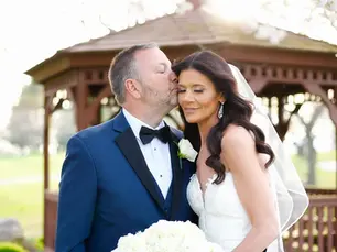 Real Bride Janet's Elegant Spring Wedding in the JODIE Gown | Eddy K Bride