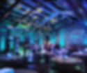 Bar mitzvah with uplighting, custom digital gobo projection, TV rentals, and truss setup in Scottsdale, Arizona.