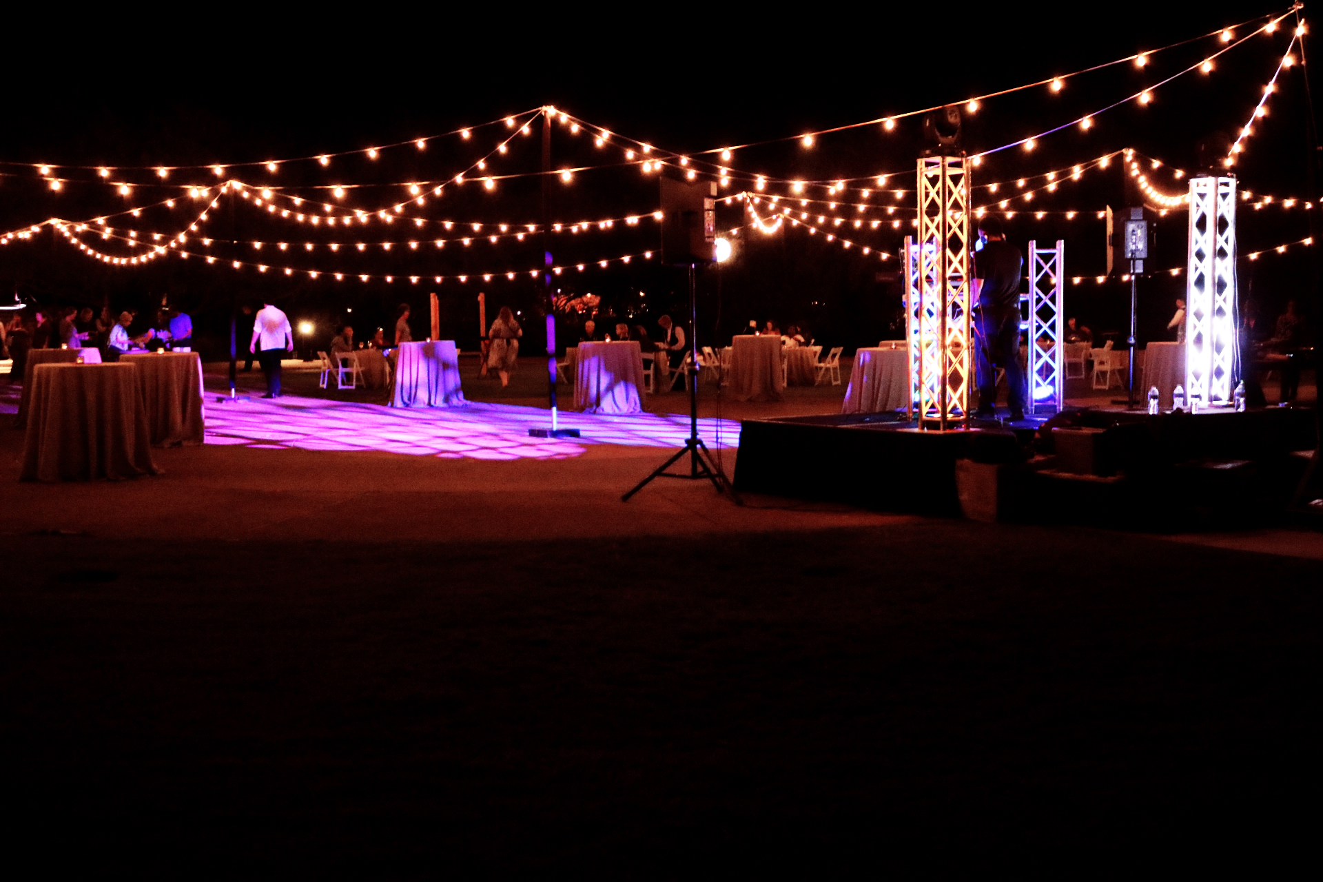 Arizona String Lighting Wedding and Light Rentals Phoenix