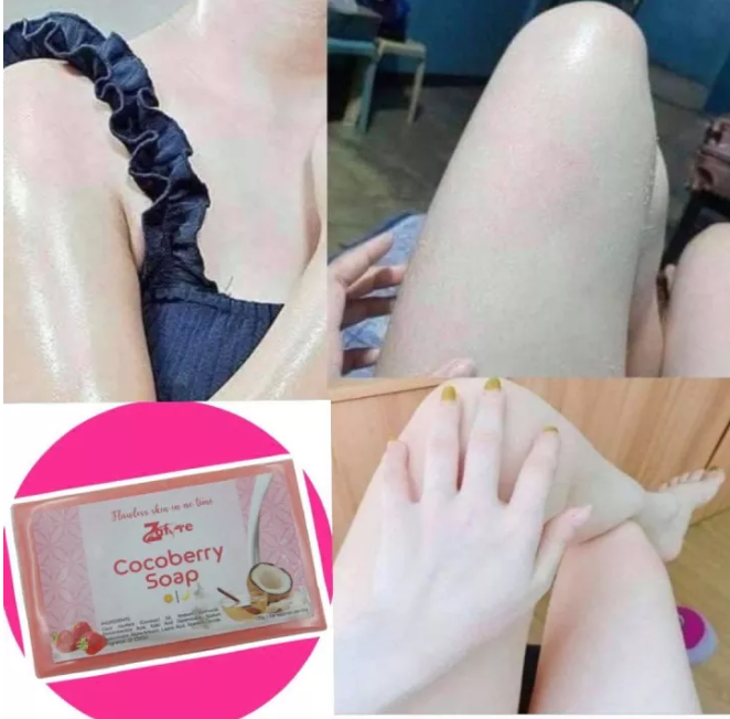 Thumbnail: Zafyre Cocoberry Bleach Skin Whitening Soap 135g