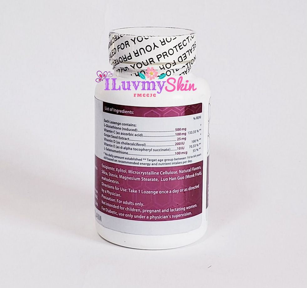 Thumbnail: Thiocell Glutathione Lozenges 500mg