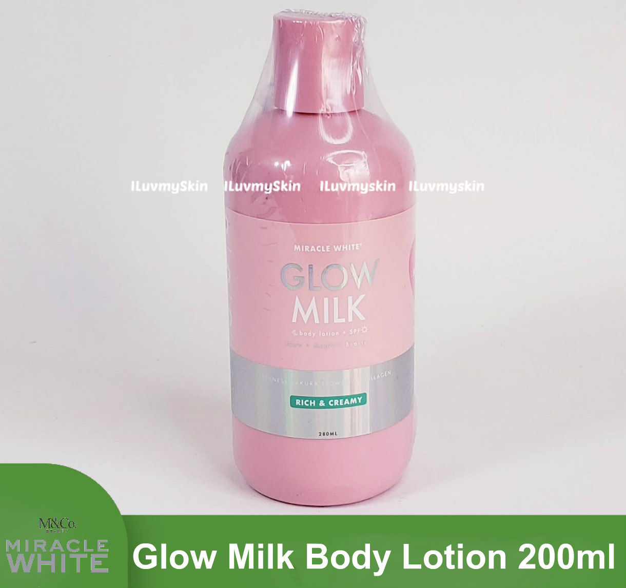 Miracle White Glow Milk Body Lotion 200ml