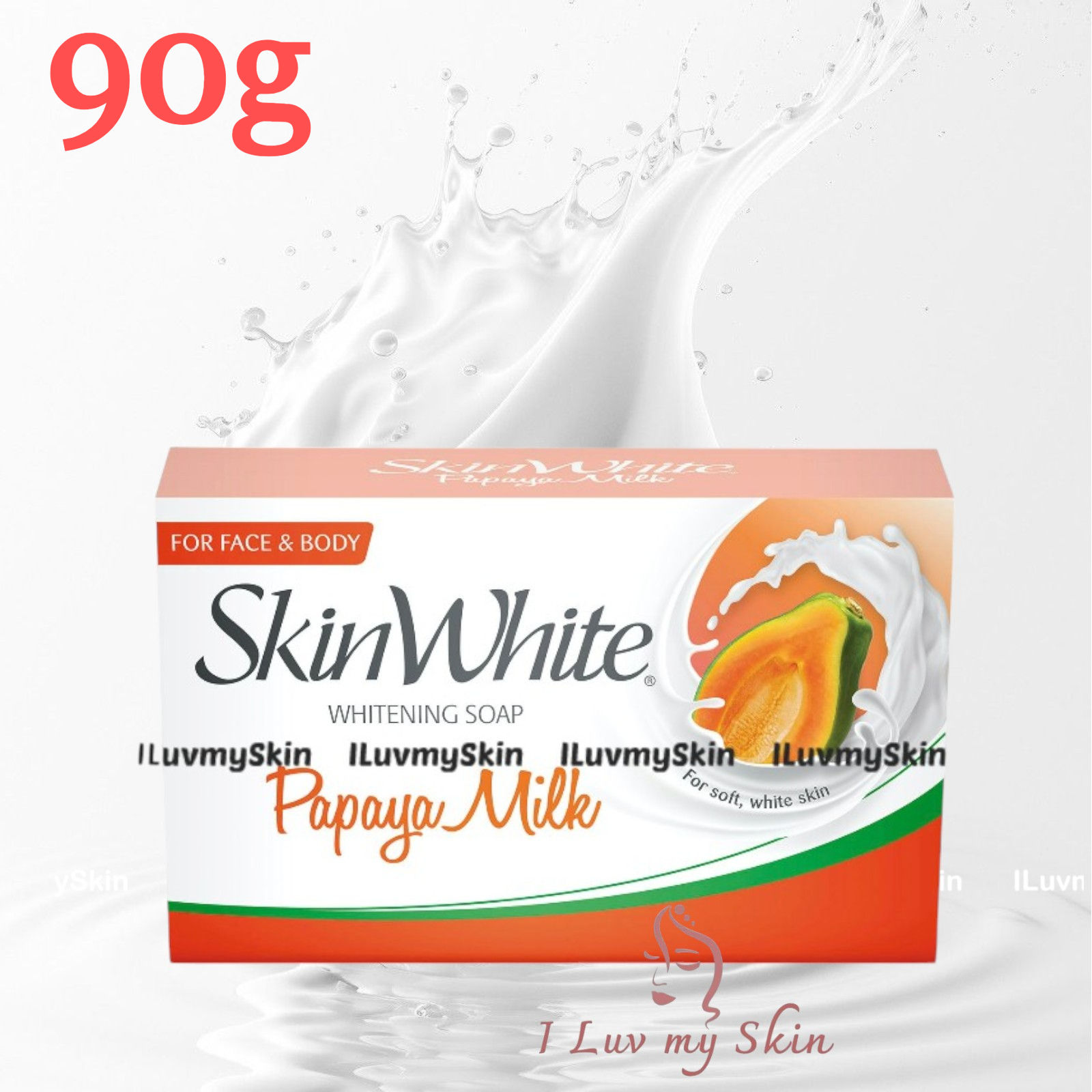 SkinWhite Naturals Soap Papaya Milk 90g